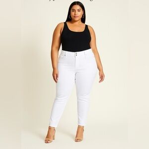 SOLD
Ashley Stewart Fearless White Skinny Jeans Regular NWT